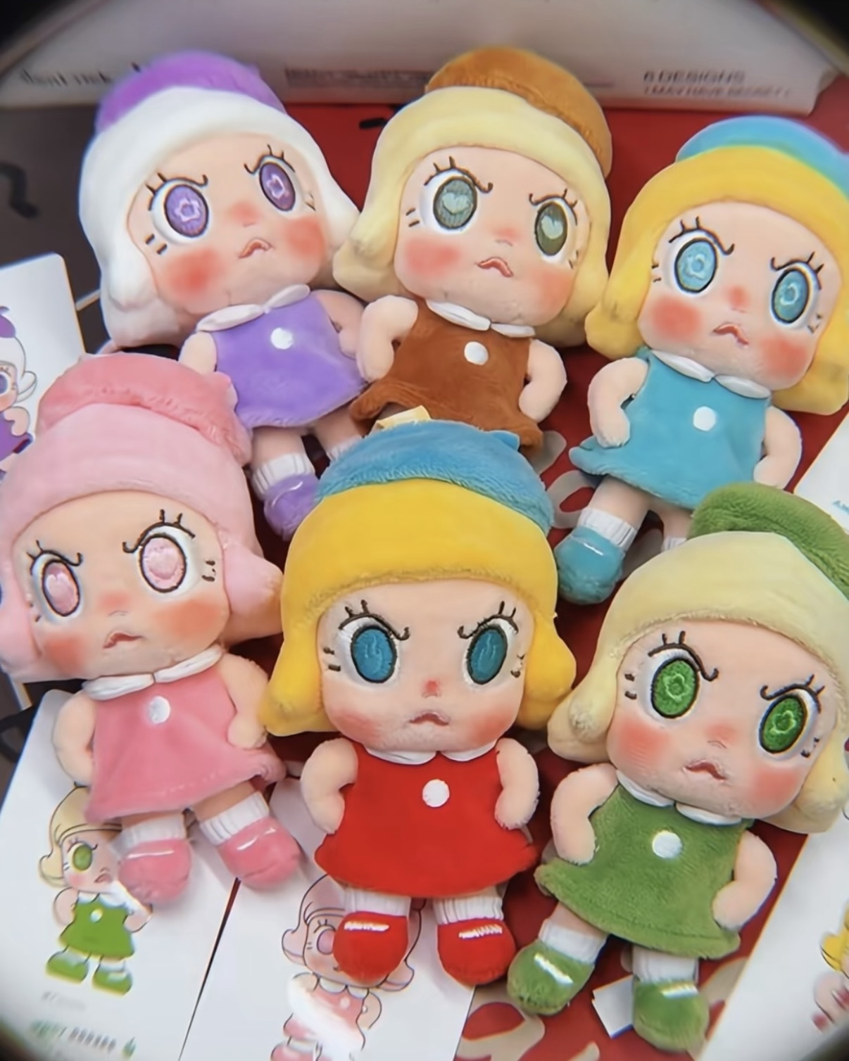 <官方正版>POPMART 泡泡瑪特 Angry MOLLY 心火怒放系列 盲盒 毛絨 吊飾