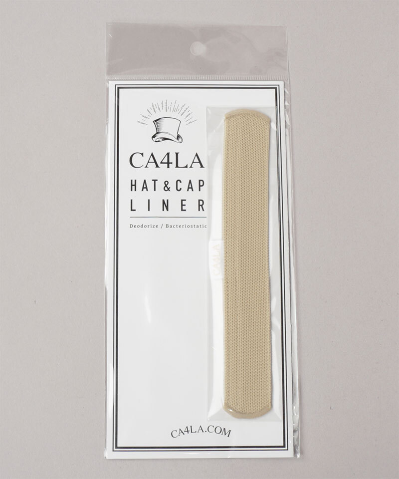 [現貨] CA4LA 防髒汙帽簷貼條 短款 米