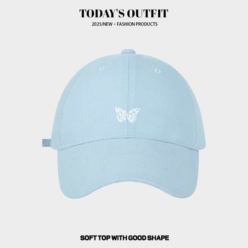 Embroidered Butterfly Baseball Cap