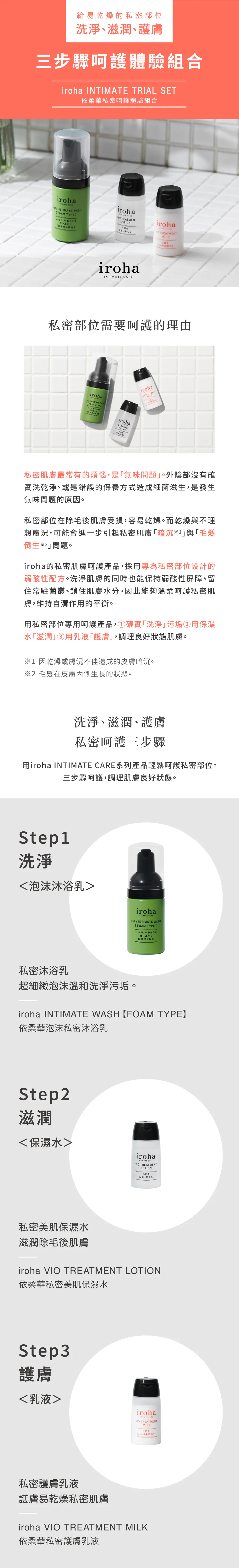 私密肌膚乾燥暗沉-日常修護