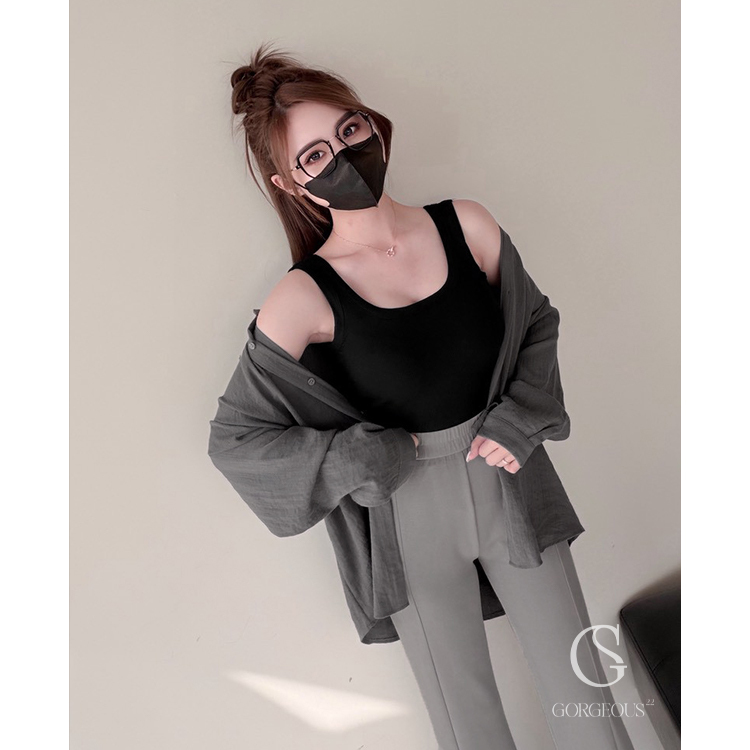 G9799 「(粗肩版)Skin′ 輕涼BRA TOP」