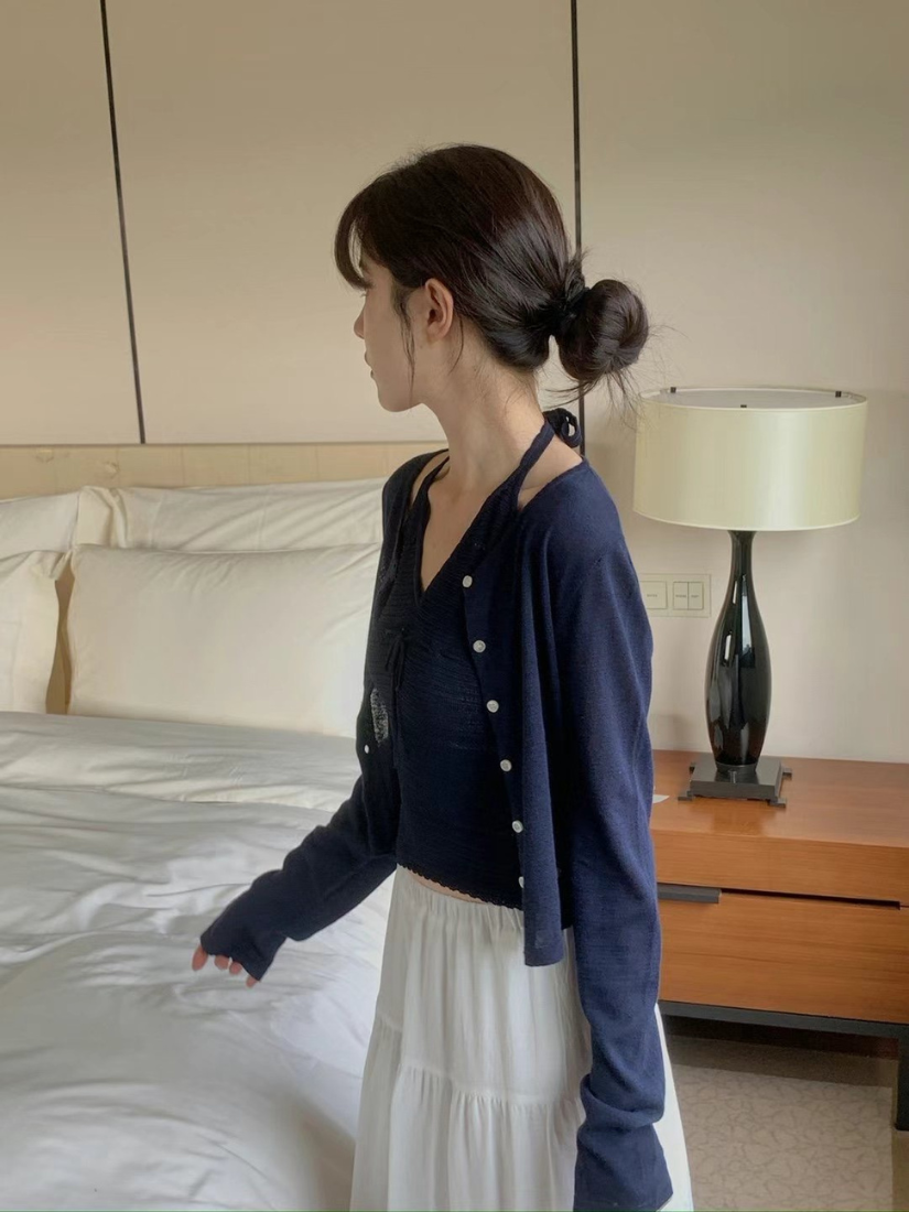 Reese 輕巧百搭素面罩衫 [ 3色 / Free ]