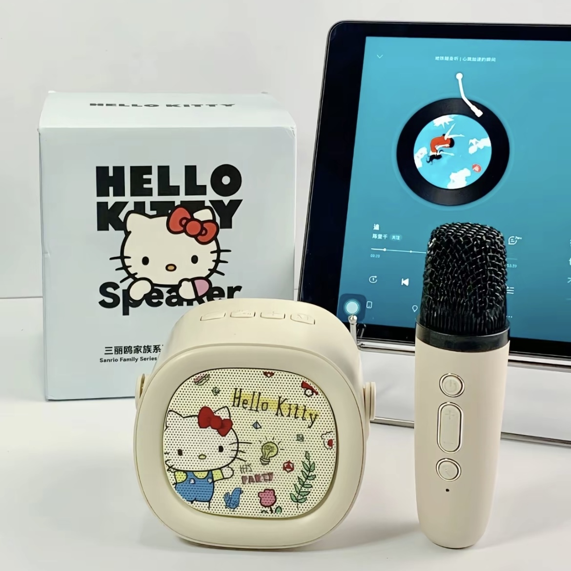 SANRIO 三麗鷗 藍牙音響 隨身KTV 迷你 環繞 立體音 家庭KTV 休閒娛樂  三款角色