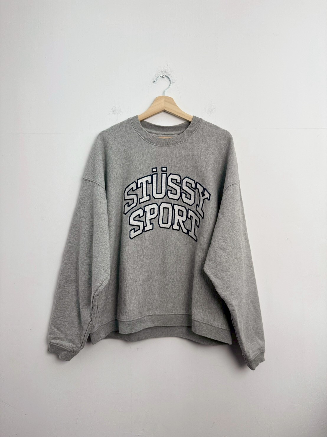 STUSSY RELAXED OVERSIZED CREW SIZE L