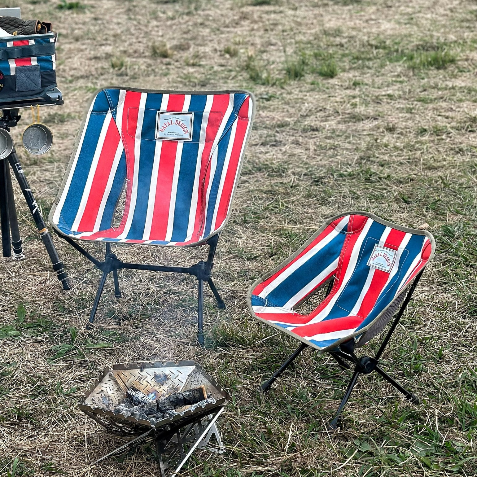 NATAL DESIGN X HELINOX ｜CHAIR ONE MINI ND1 RETRO STRIPE