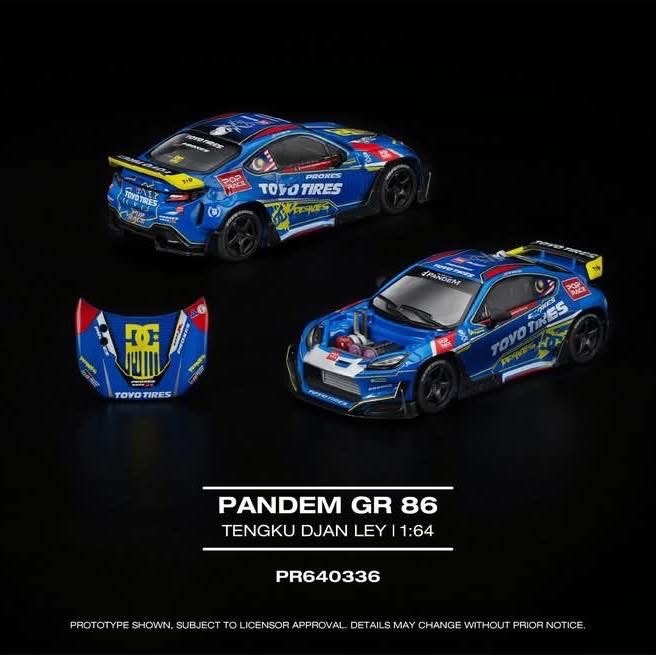 預訂 Pre Order - POPRACE 1/64 PANDEM GR 86 - TENGKU DJAN LEY