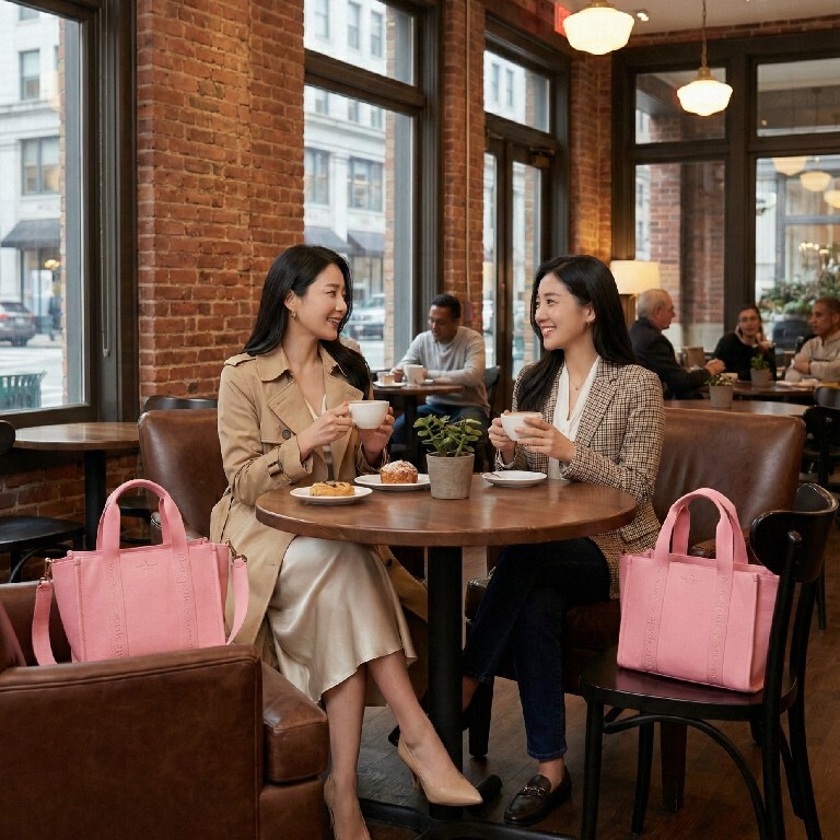 【預購】KATE SPADE H030206 經典帆布小號托特包