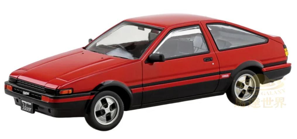 AOSHIMA 拼裝模型套件 TOYOTA TRUENO (Hi Frash Twotoon)16-B 比例 1/32