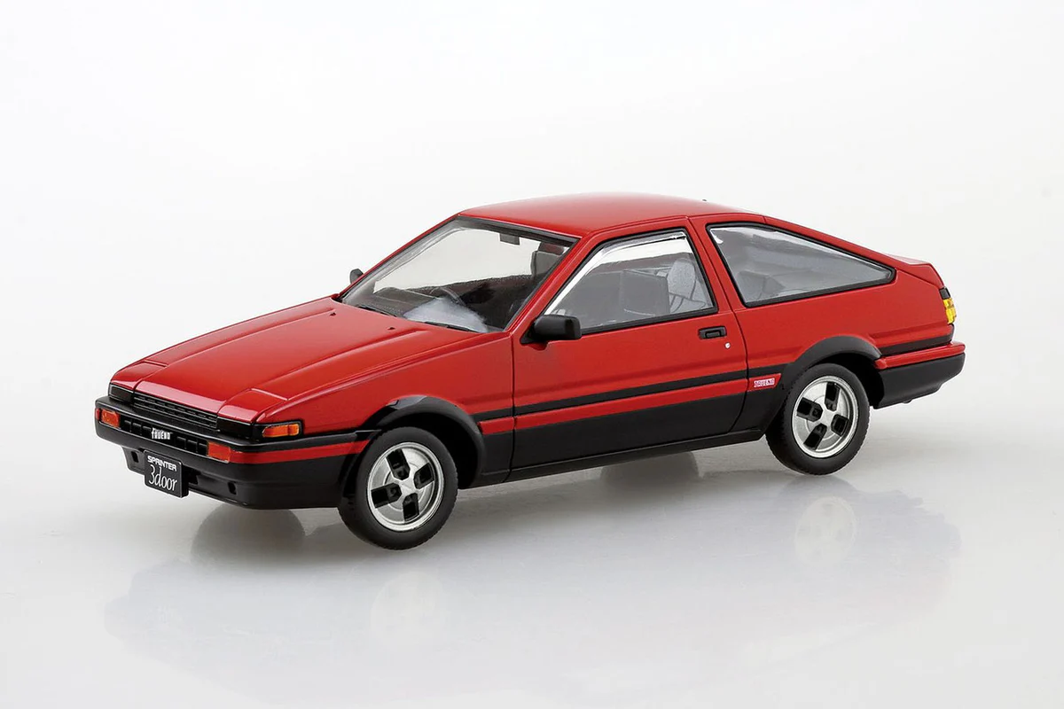 AOSHIMA 拼裝模型套件 TOYOTA TRUENO (Hi Frash Twotoon)16-B 比例 1/32