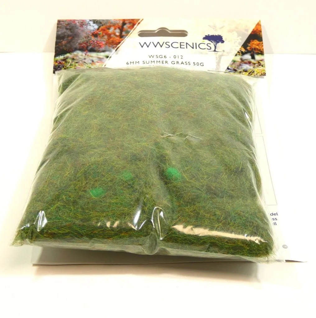 WWScenics WSG6-012 6毫米 夏季靜電植絨草 50克