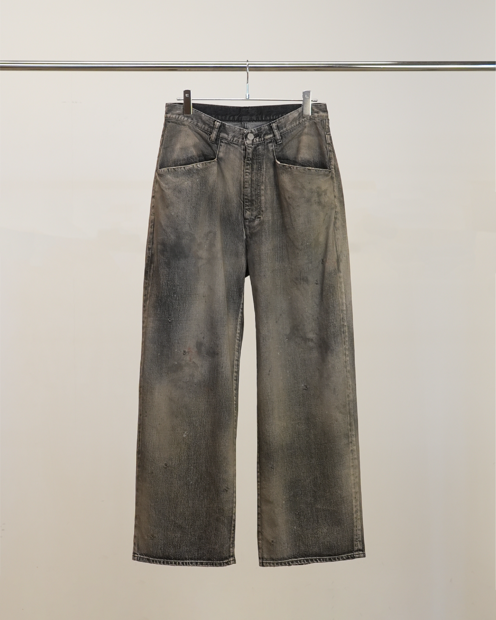 2026SS ANCELLM #06 AGING type-B 寬版 水洗 舊化 牛仔褲 現貨 ANC-#06-26SS-B