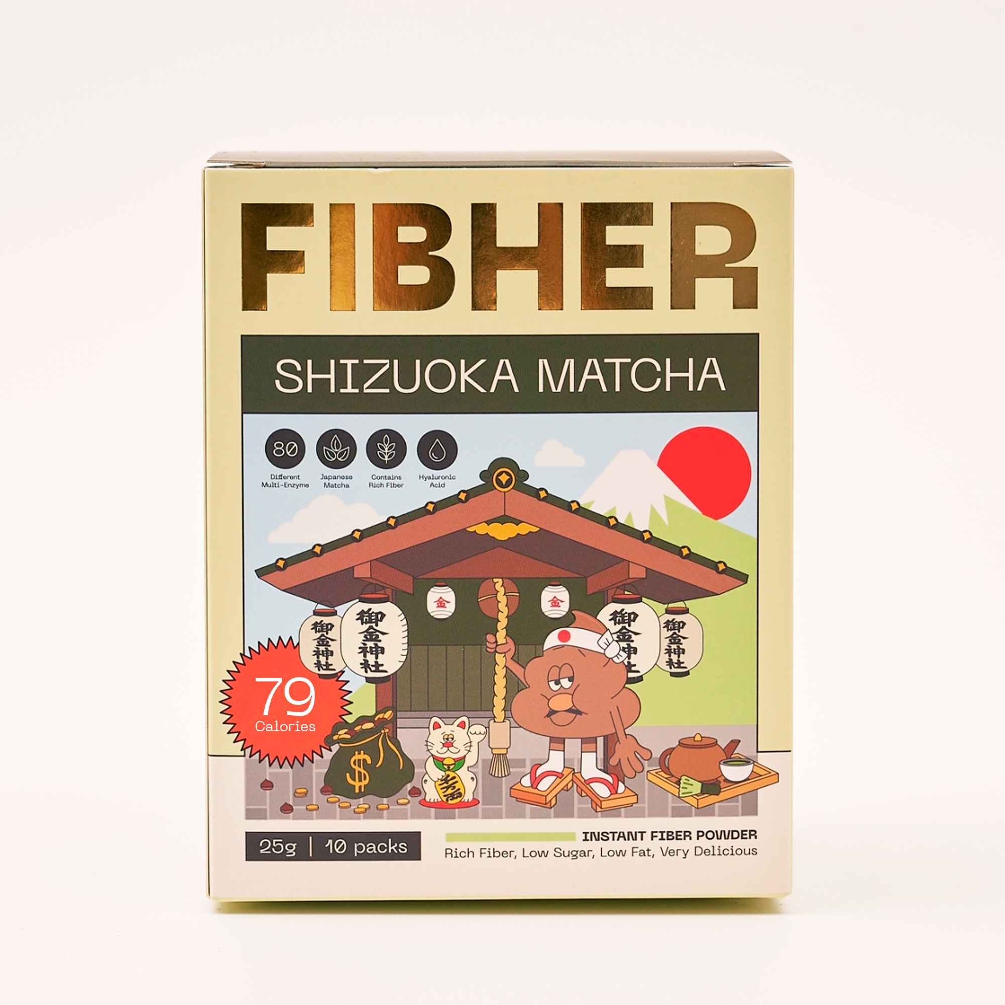 FIBHER 靜岡抹茶纖維飲單盒‼️預計3/23後出貨‼️