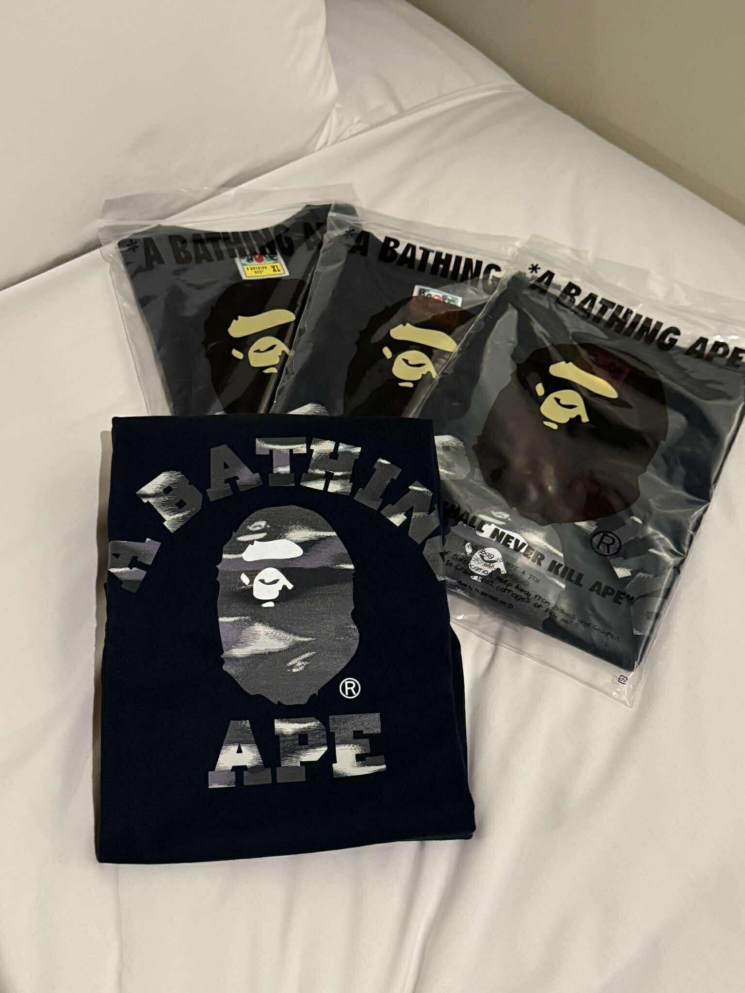 Bape Screen 大猿頭刷色 短Tee 1M30110038