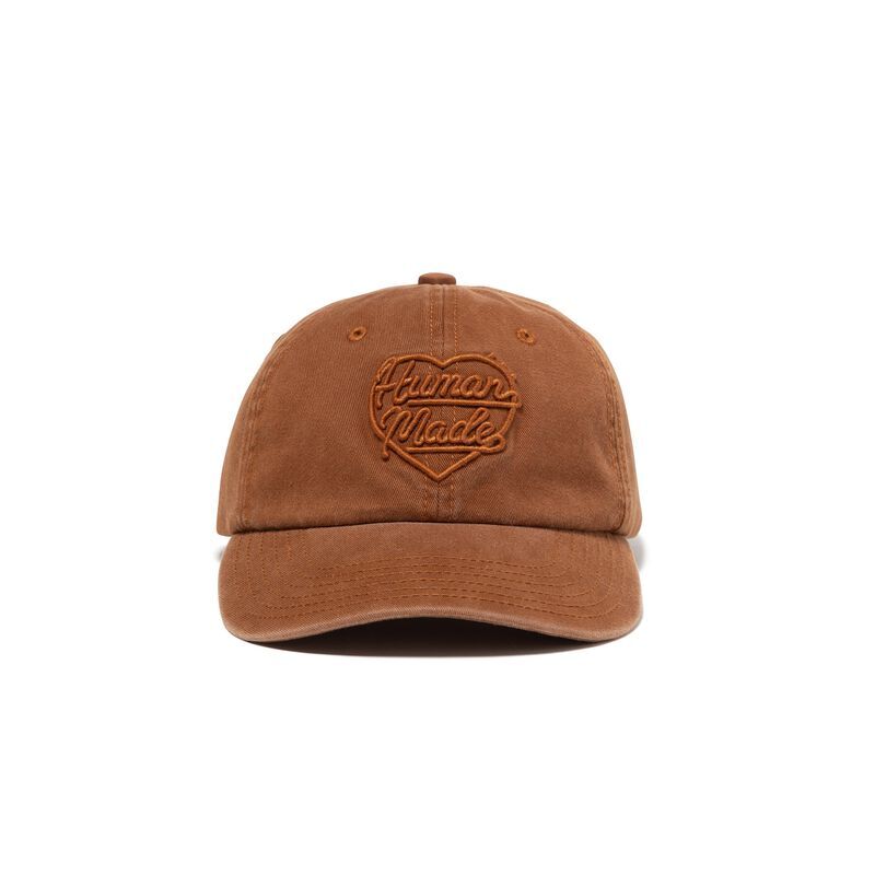 2026SS HUMAN MADE 6PANEL TWILL CAP LV愛心水洗帽子老帽現貨