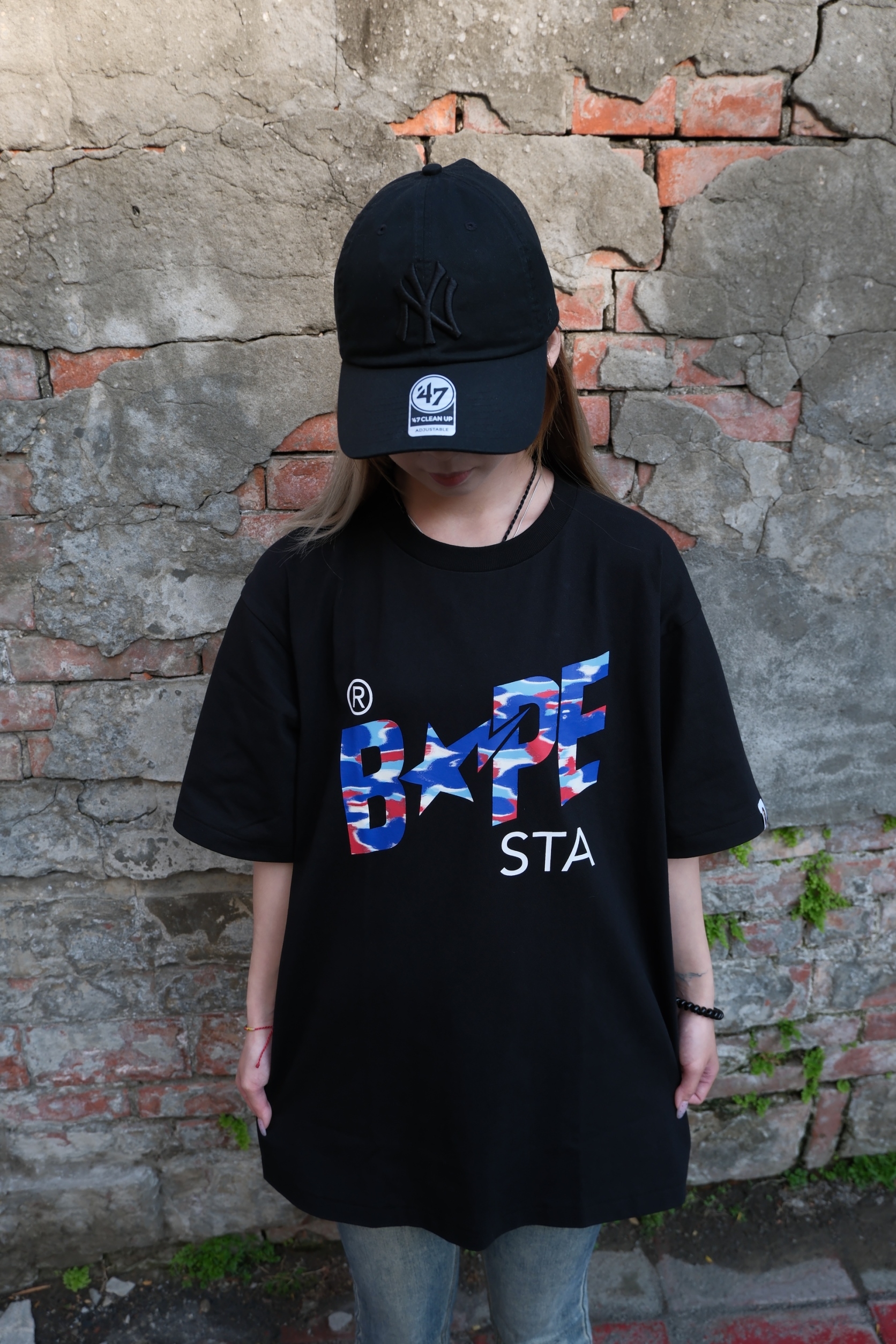 Bape Screen Camo 暈染流星 短Tee 1M30110040