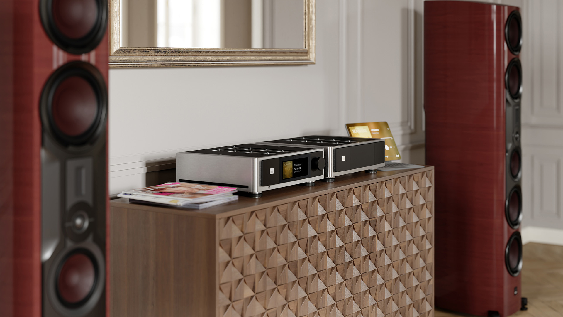 NAD M23 V2 全平衡立體聲後級擴大機 搭載第二代 Purifi Eigentakt 模組