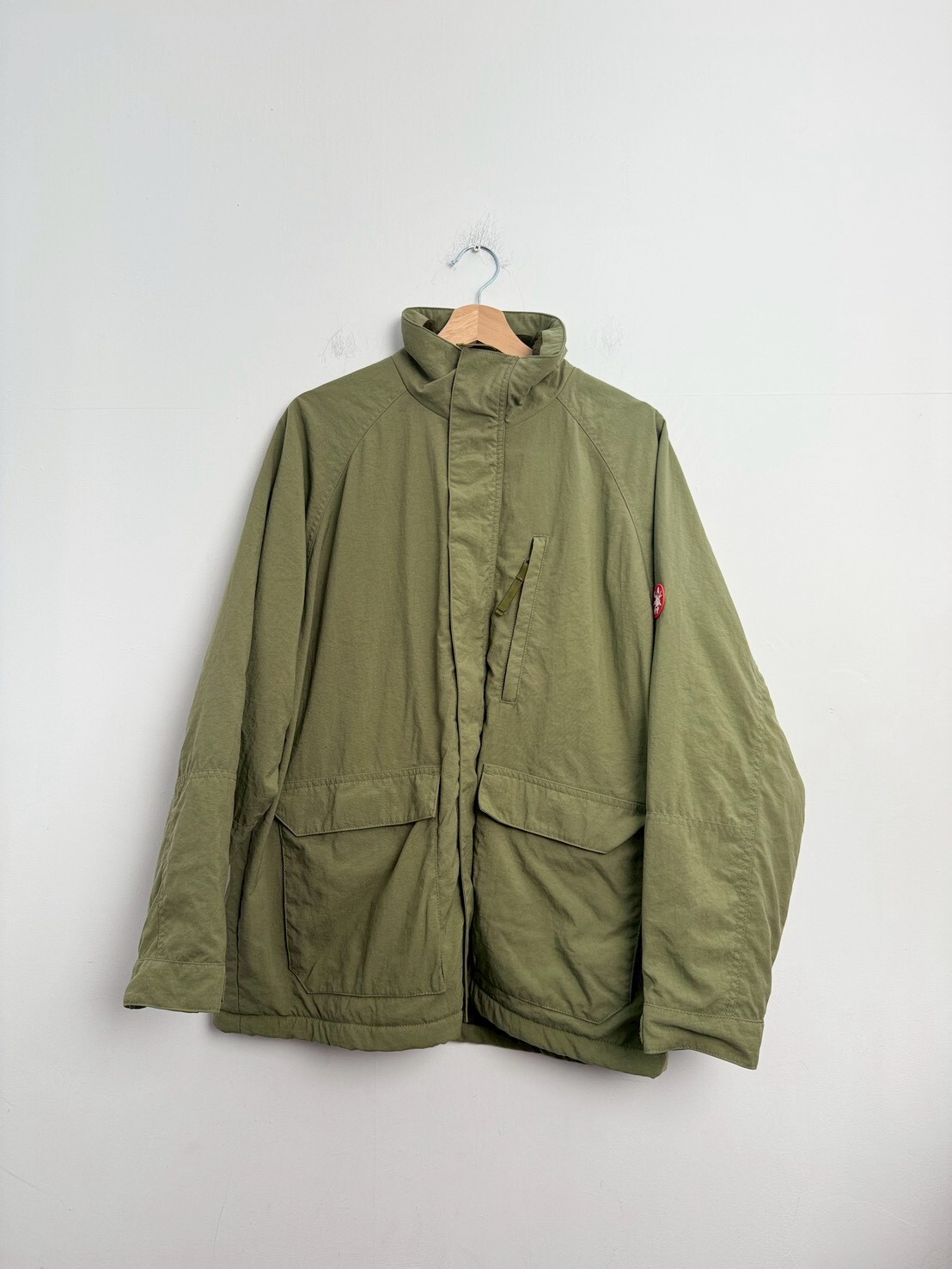 CAV EMPT FLEECE INNER ZIP JACKET GREEN SIZE M