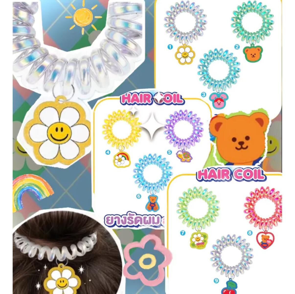 泰國7-11限定 Bigone威化餅 ＋ wiggle wiggle髮圈