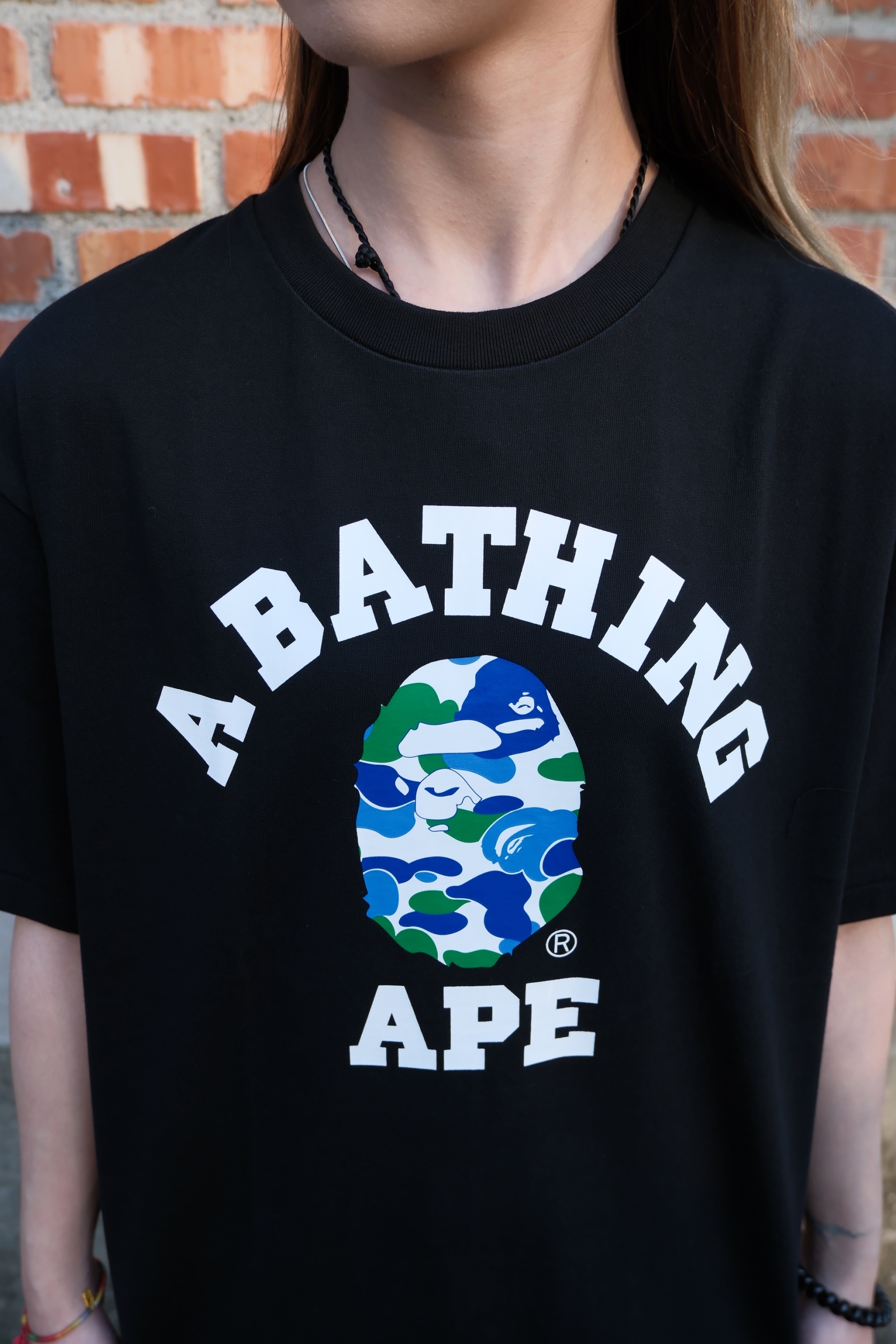 Bape 池袋限定 大猿頭 短Tee