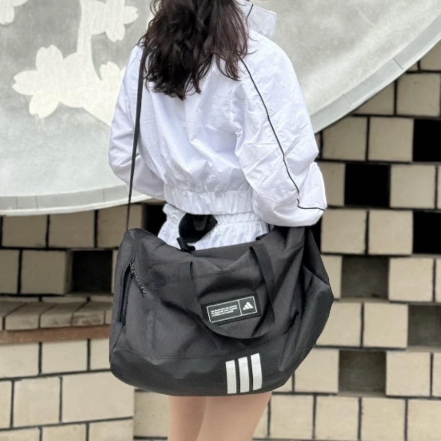 ADIDAS 4ATHLTS 全黑 健身包 實用 大容量 斜背 手提 愛迪達 IM5523