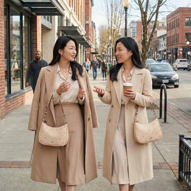 【預購】KATE SPADE H030209 大號麂皮鉚釘單肩包