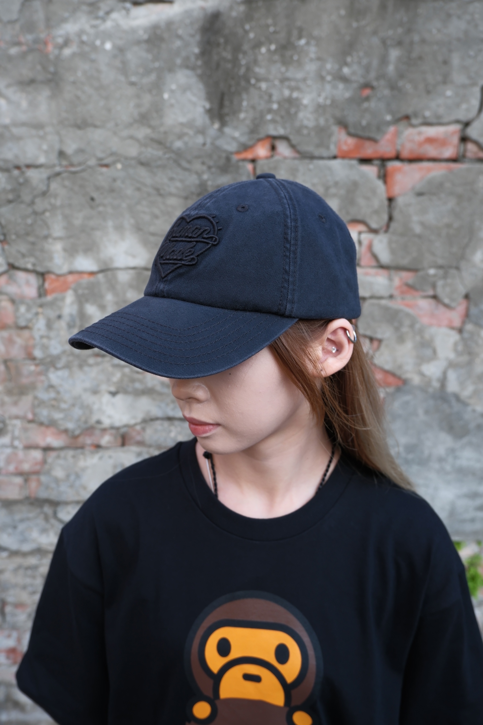 Human Made 6PANEL TWILL CAP 愛心 棒球帽 HM31GD021