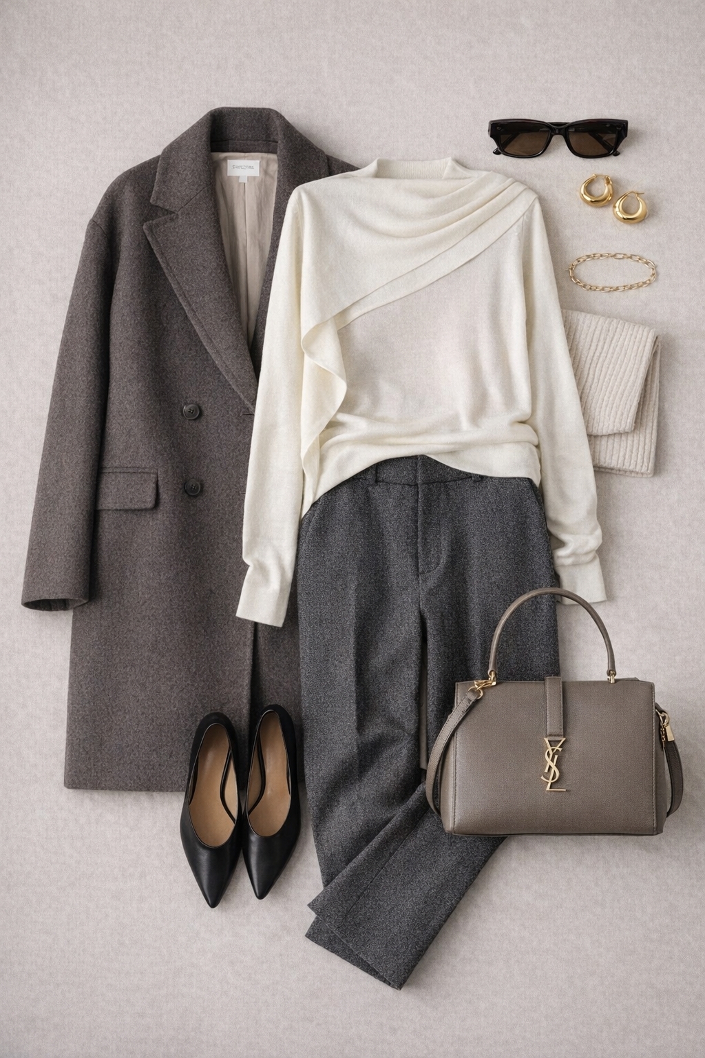 結構慵懶穿搭法：不對稱的設計感