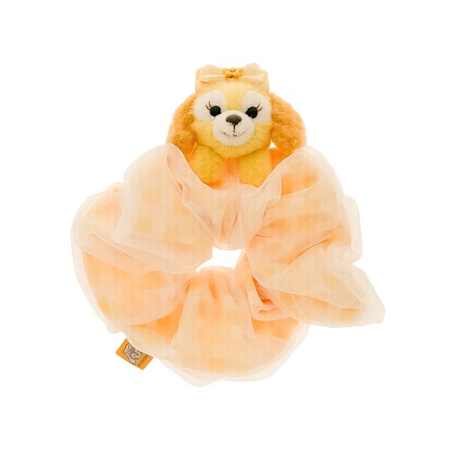 可琦安 餅乾 CookieAnn 絨毛大頭 紗質 造型 髮束 大腸圈 髮飾 -香港迪士尼樂園