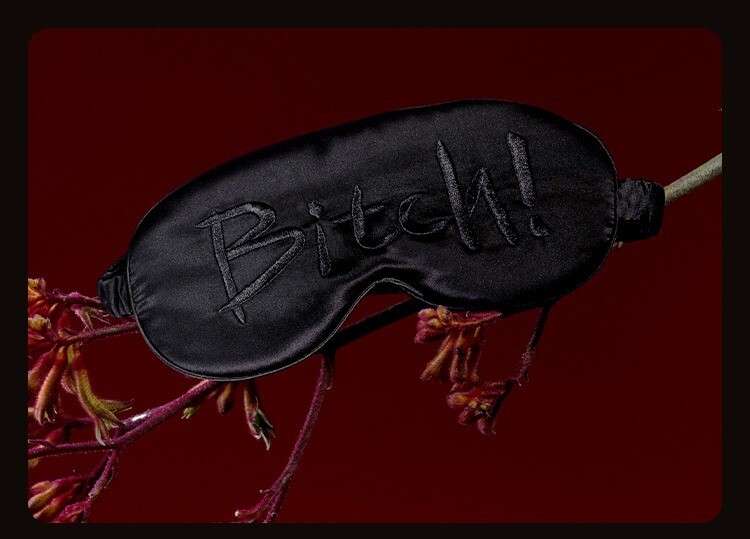 UPKO Bitch蠶絲眼罩 高級SM眼罩 UPKO眼罩