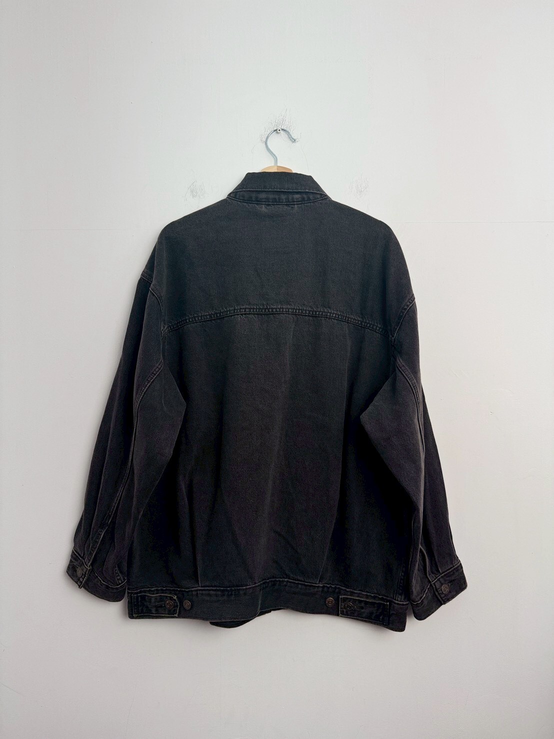 LEVI'S DENIM JACKET BLACK SIZE L