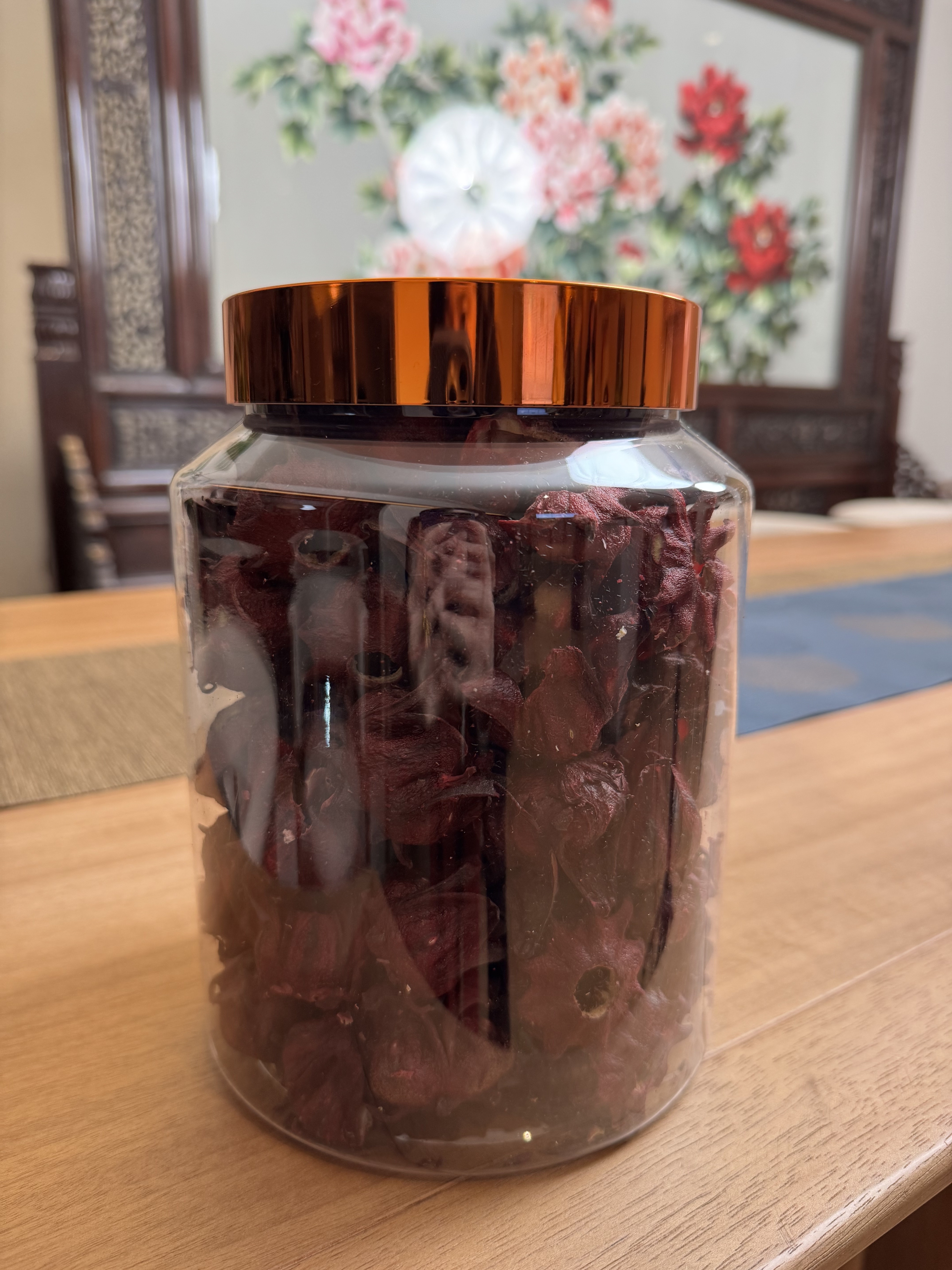 (6681) 云南冻干墨红玫瑰铝罐装120克/罐