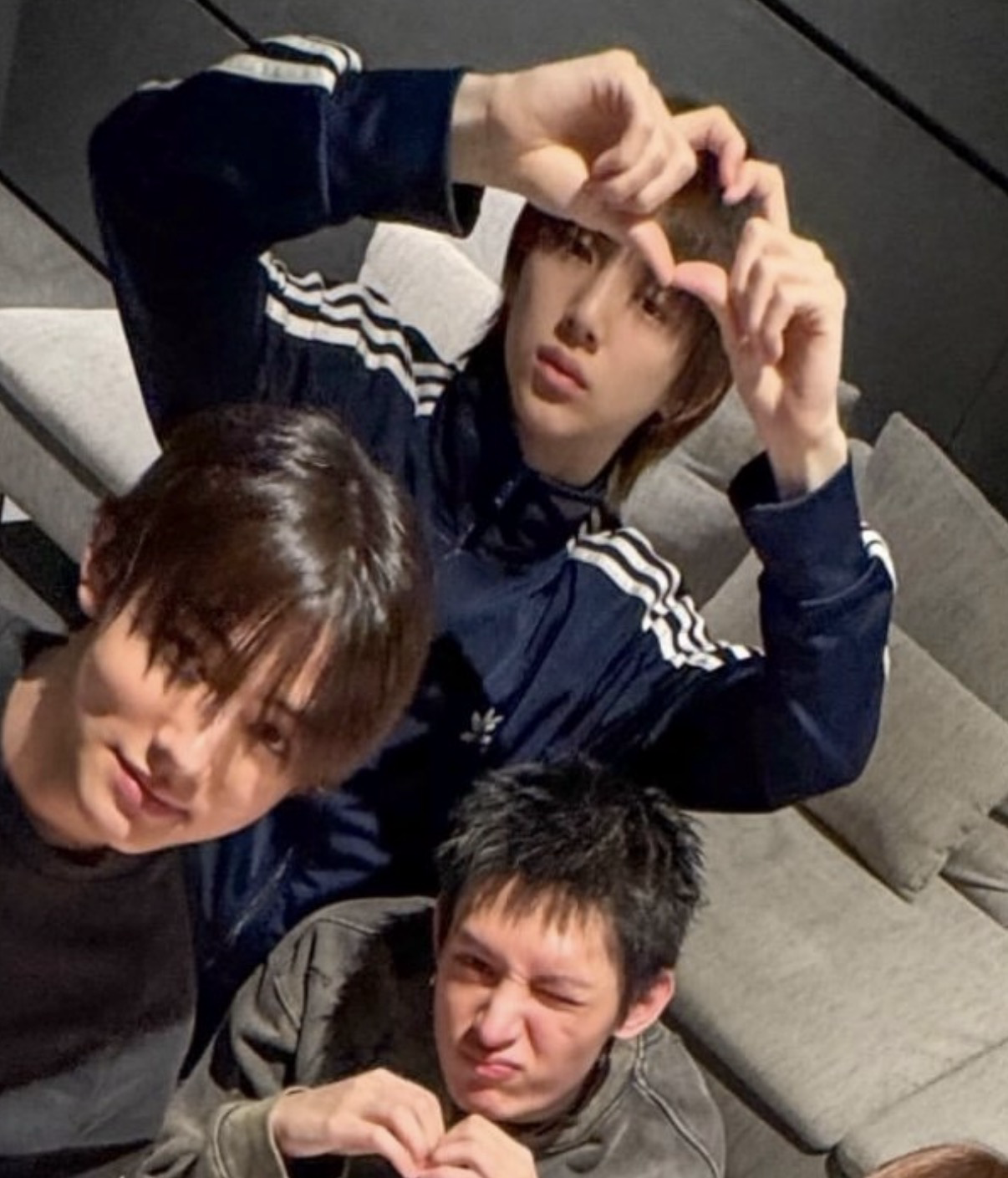 (juhoon同款) adidas - firebird track top (light indigo)