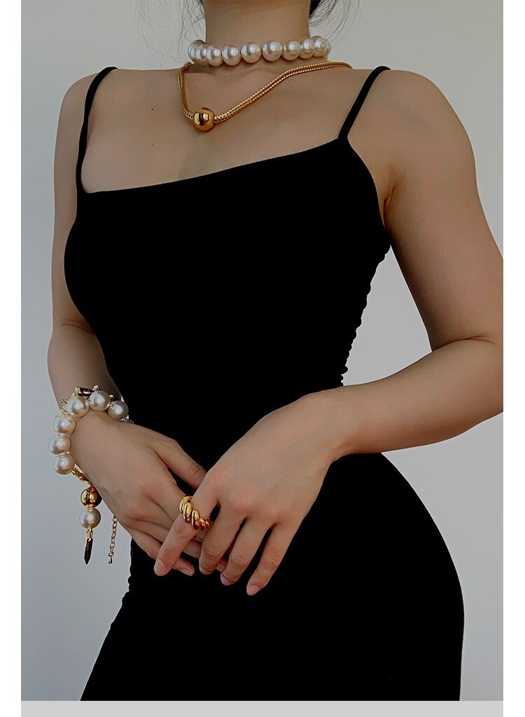 UPKO 濕漉漉的眼 珍珠系列 牽引鏈 珍珠項圈 珍珠手環 珍珠腳環