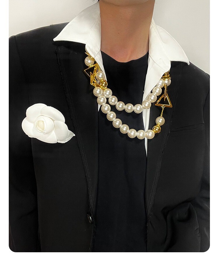 UPKO 濕漉漉的眼 珍珠系列 牽引鏈 珍珠項圈 珍珠手環 珍珠腳環