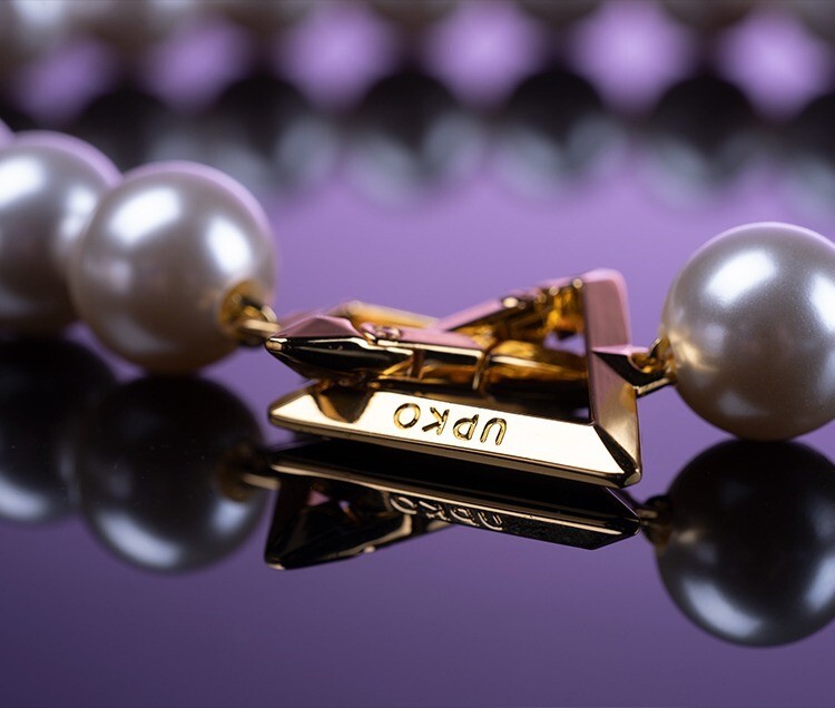 UPKO 濕漉漉的眼 珍珠系列 牽引鏈 珍珠項圈 珍珠手環 珍珠腳環