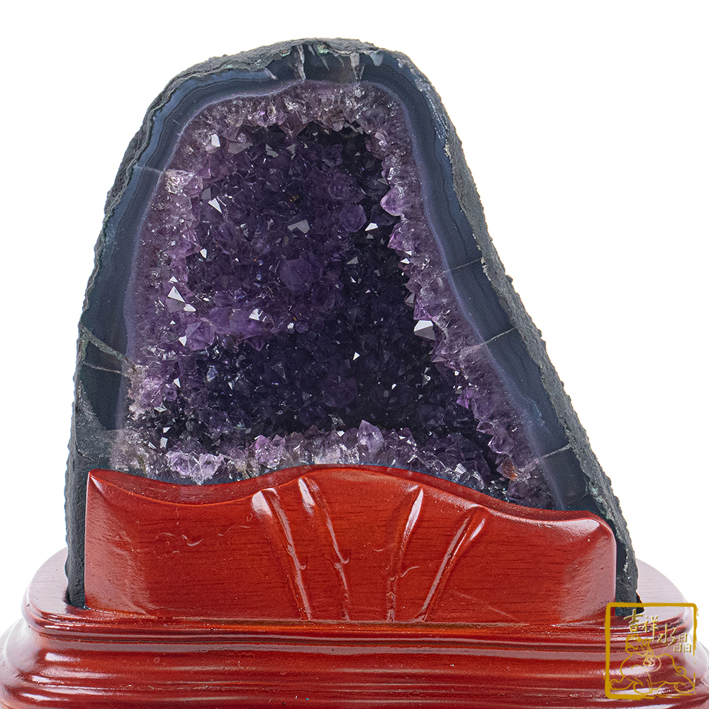 巴西紫水晶洞 2.65kg 聚錢水