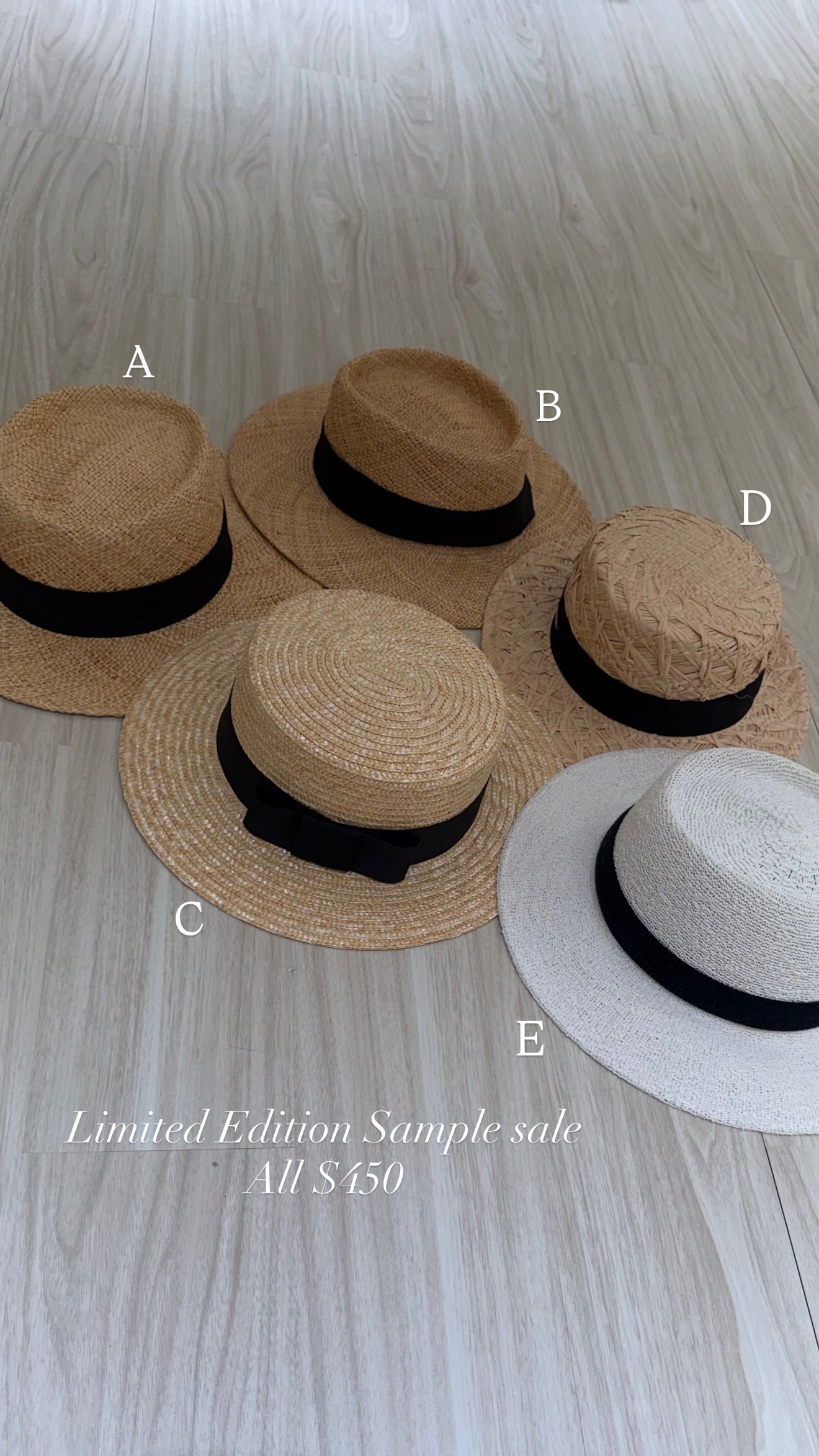 樣版特惠專區：草帽