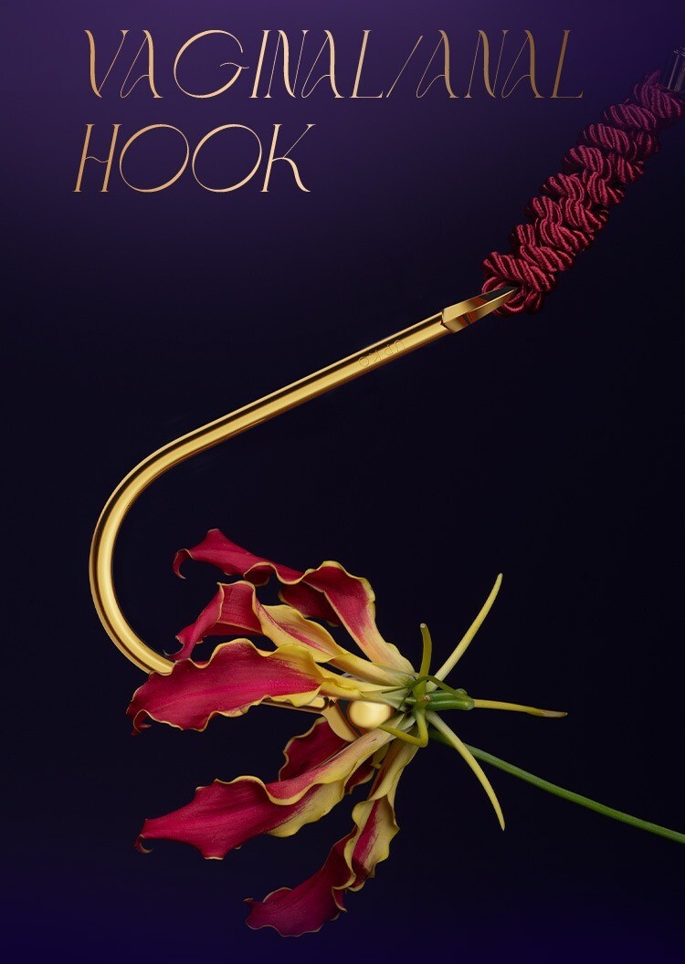 UPKO 夜伴金屬彎鉤肛鉤 金屬肛鉤 高級肛塞 upko肛塞