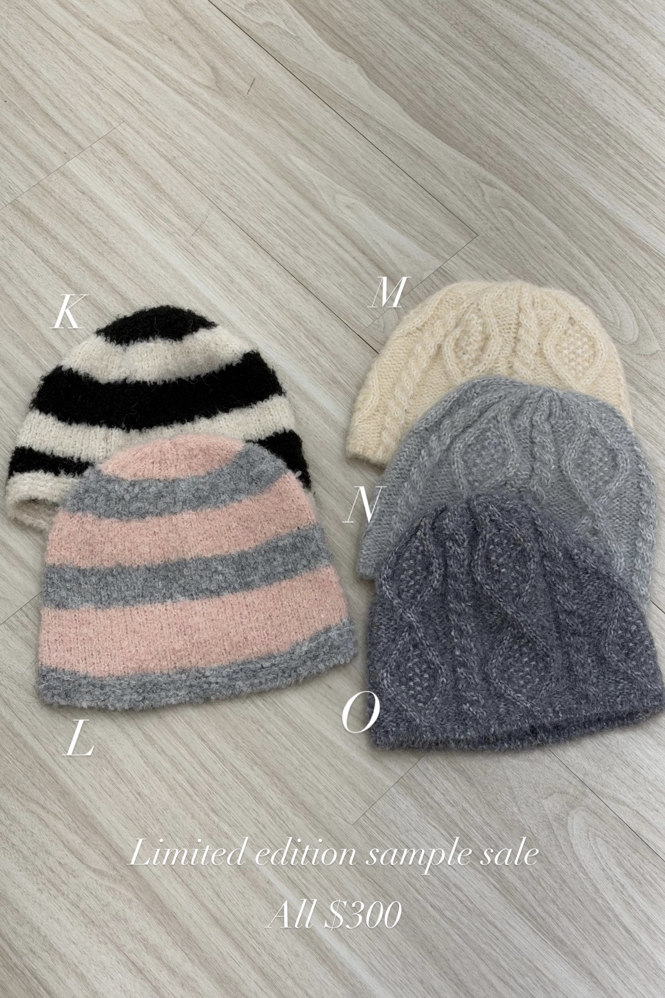 樣版特惠專區：毛帽、報童帽