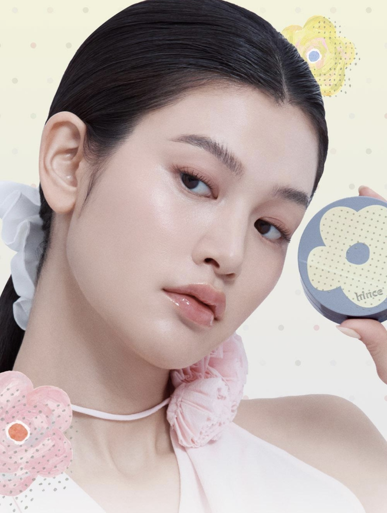 【1/3 - 7/3 韓國連線OY大促銷】🩵 Hince沁膚煥顏柔霧氣墊粉餅 1+1refill送胭脂膏