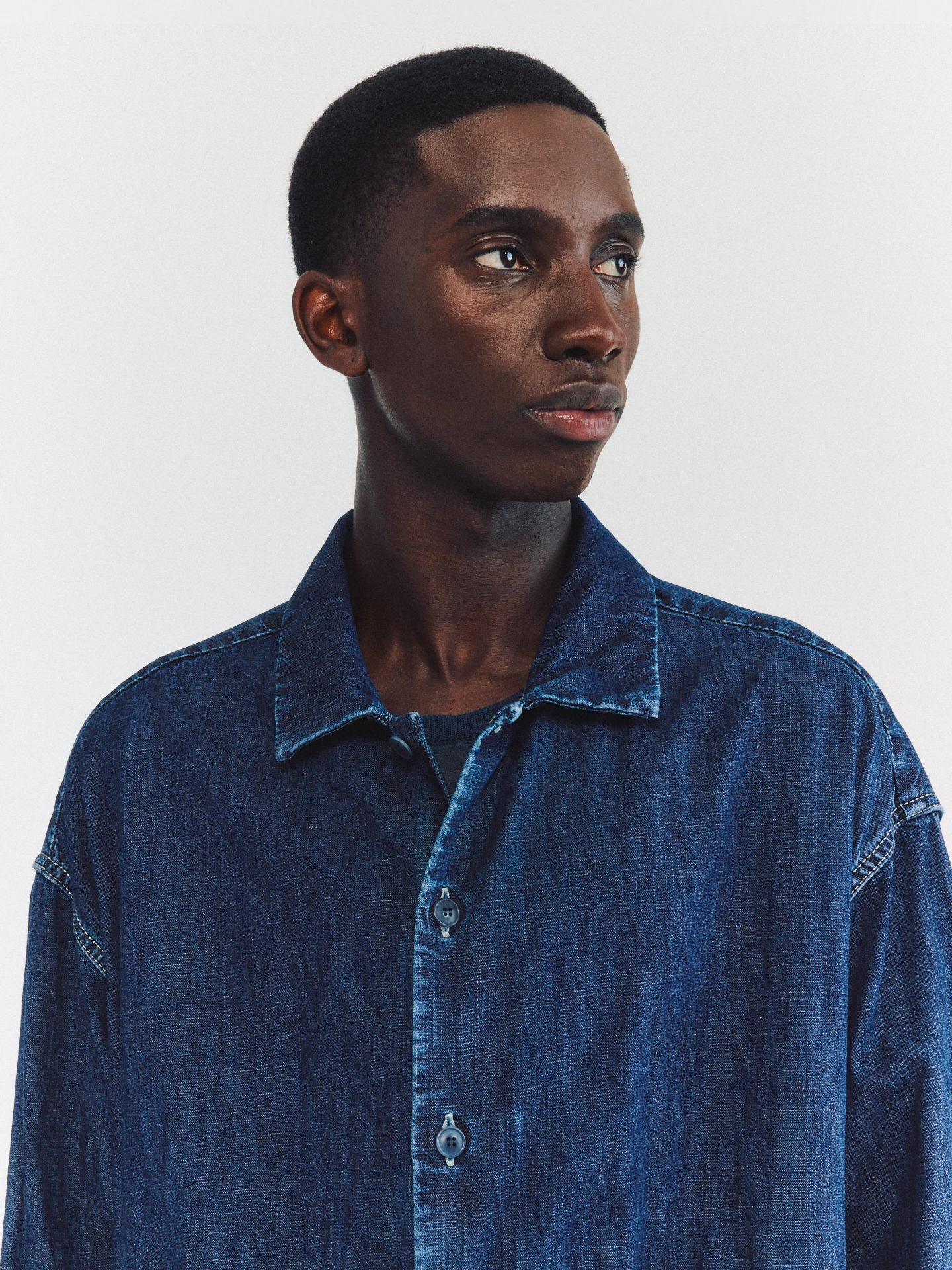 Casey Casey Eudes Denim Shirt Indigo