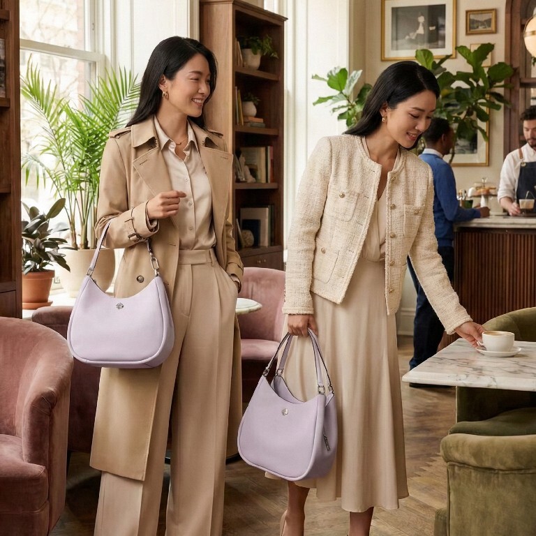 【預購】KATE SPADE H030211 大號三層收納單肩包