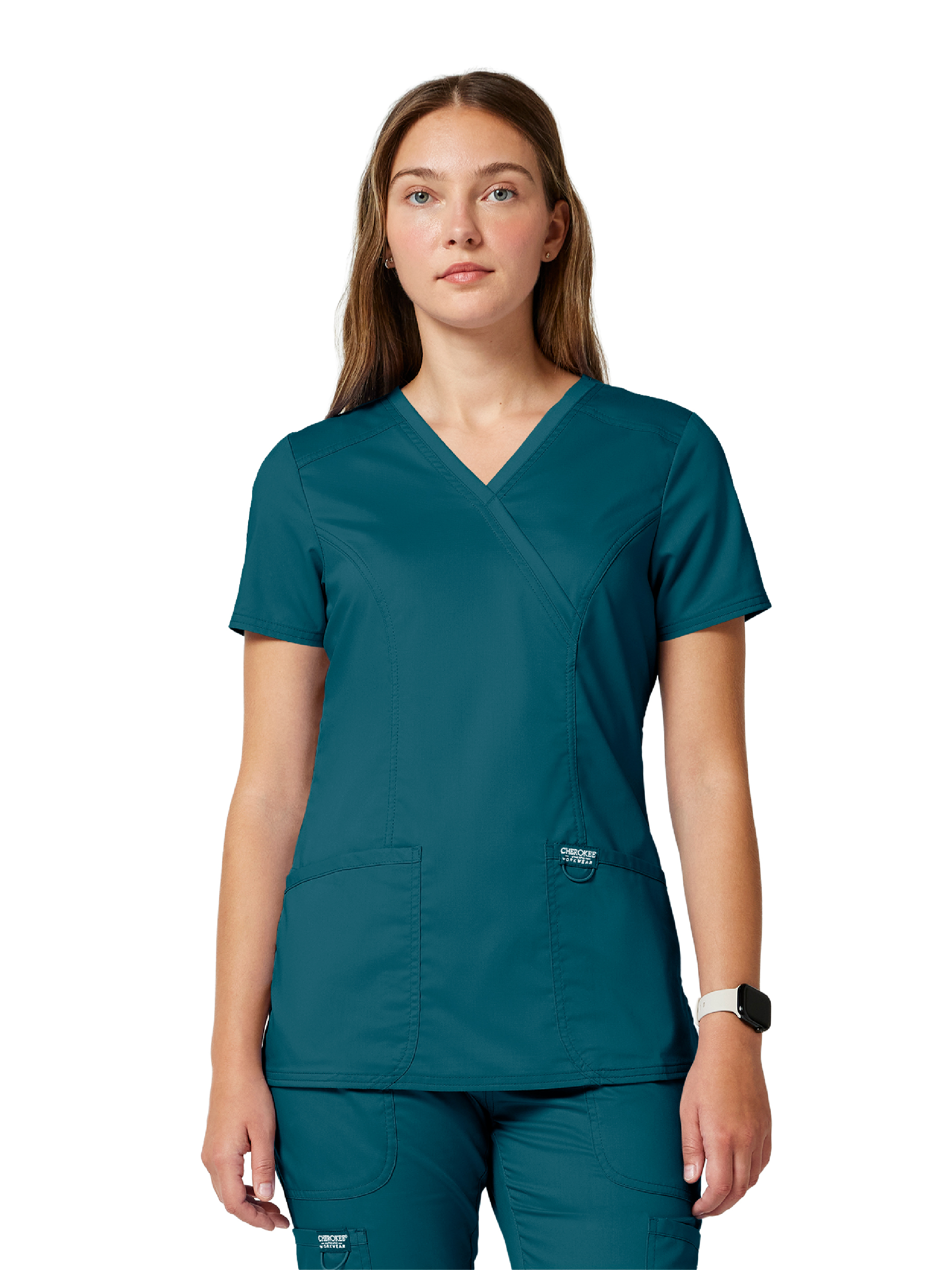 CHEROKEE 女款 Revolution Mock Wrap Top