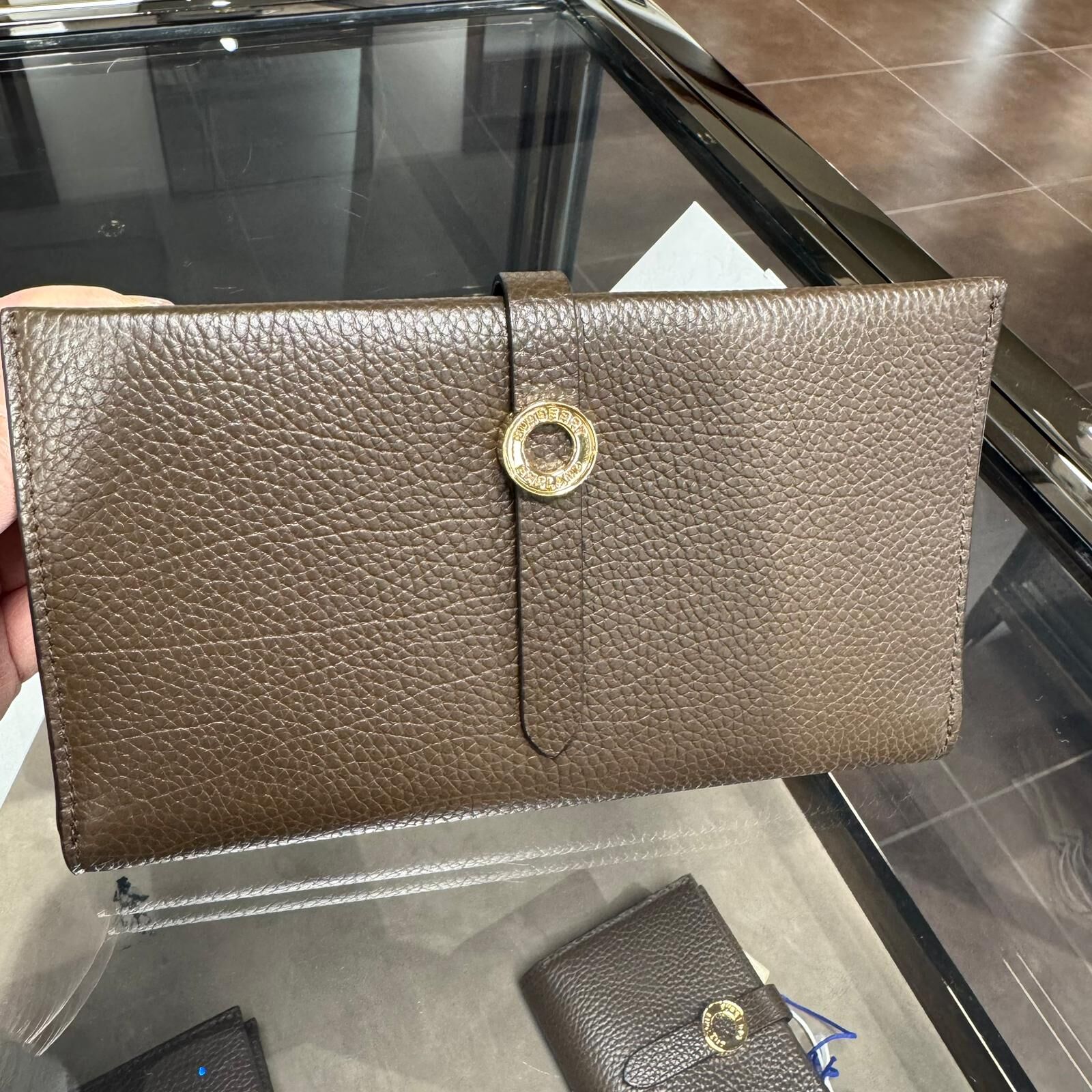 UK-GGG0302-108 長銀包 朱古力啡 81131471 (A9)