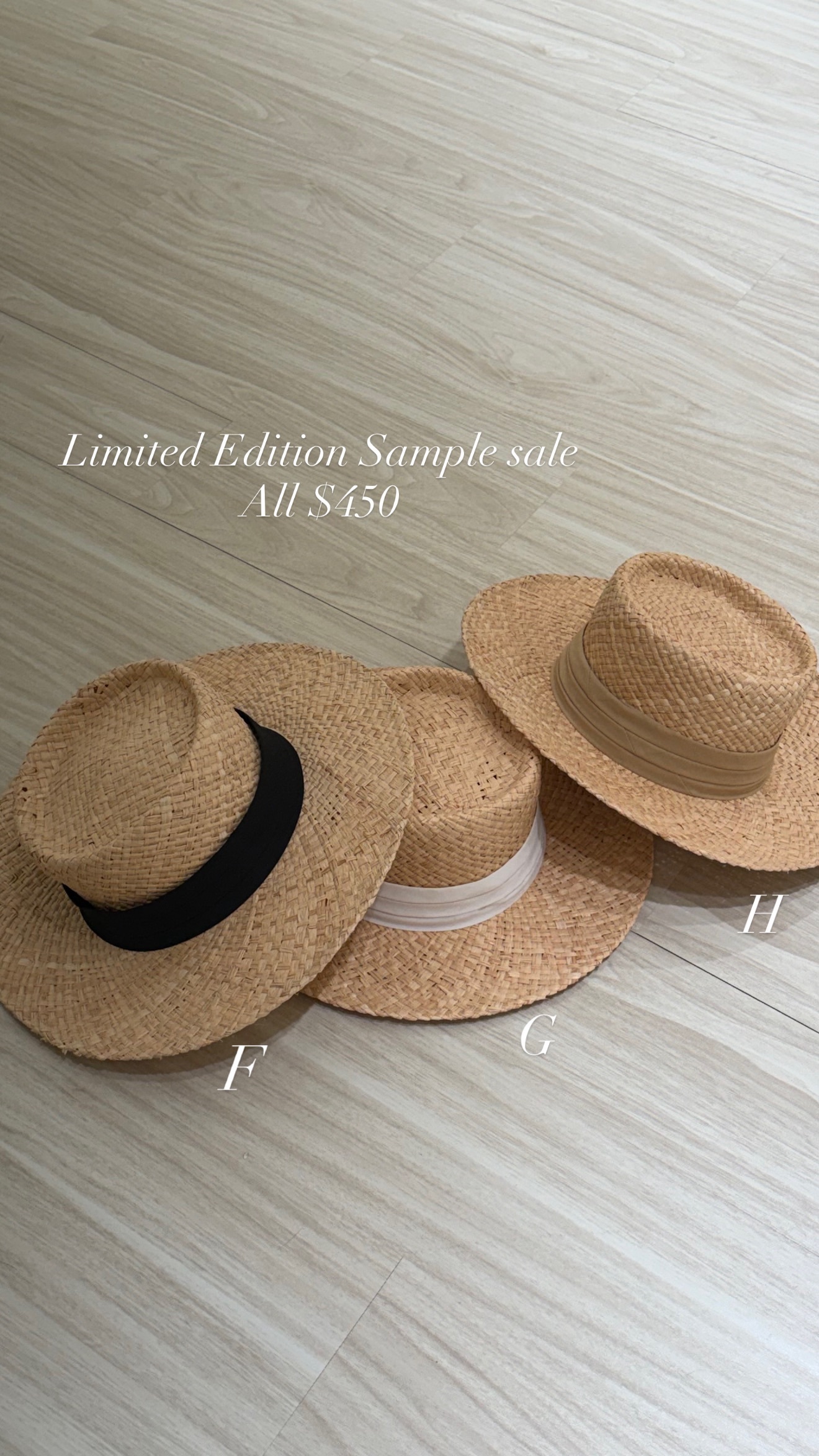 樣版特惠專區：草帽