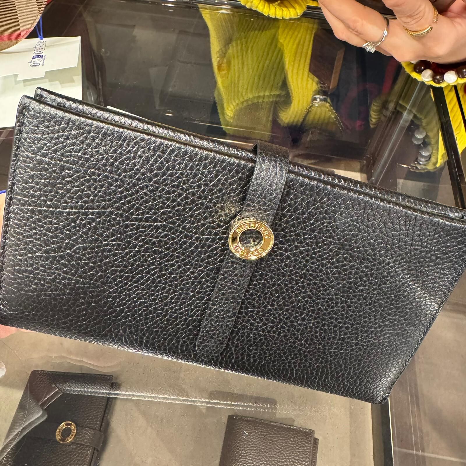 UK-GGG0302-109 長銀包 黑色81131461 (A10)