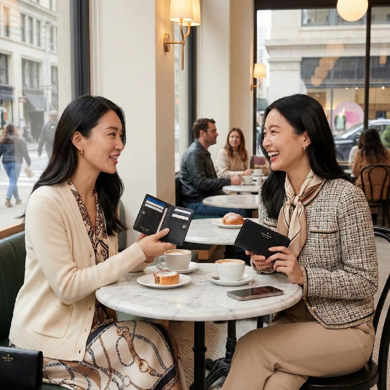 【預購】KATE SPADE H030212 大號超薄對摺長銀包