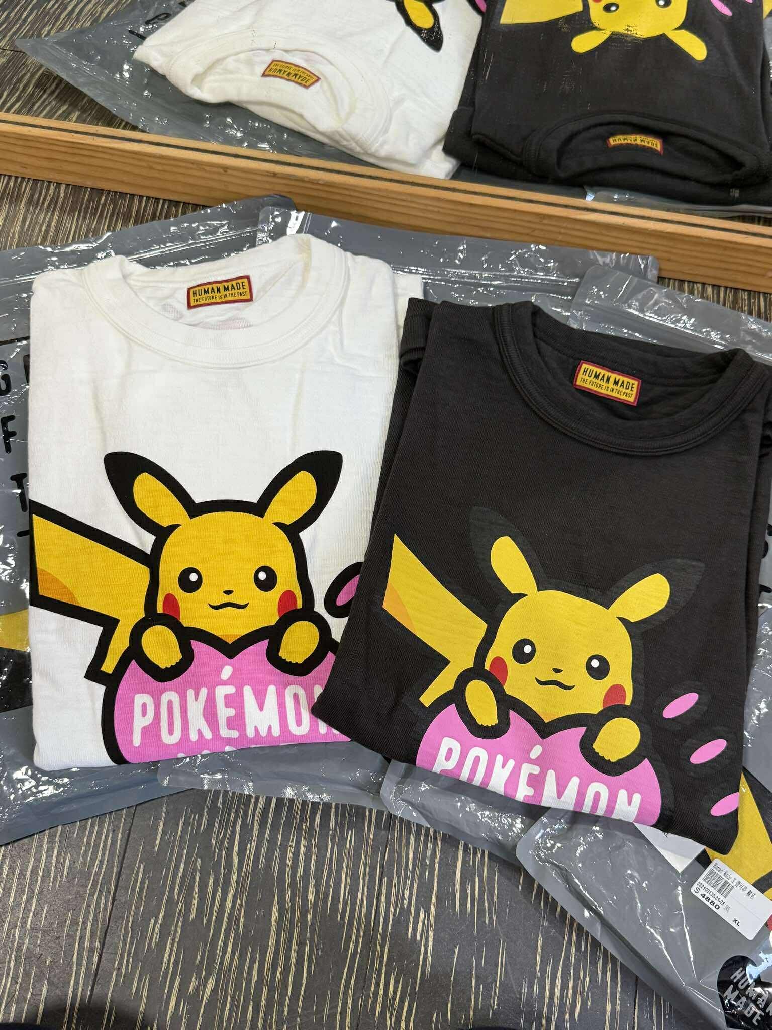 Human Made X 寶可夢 聯名 短Tee XX30TE004 / XX30TE005
