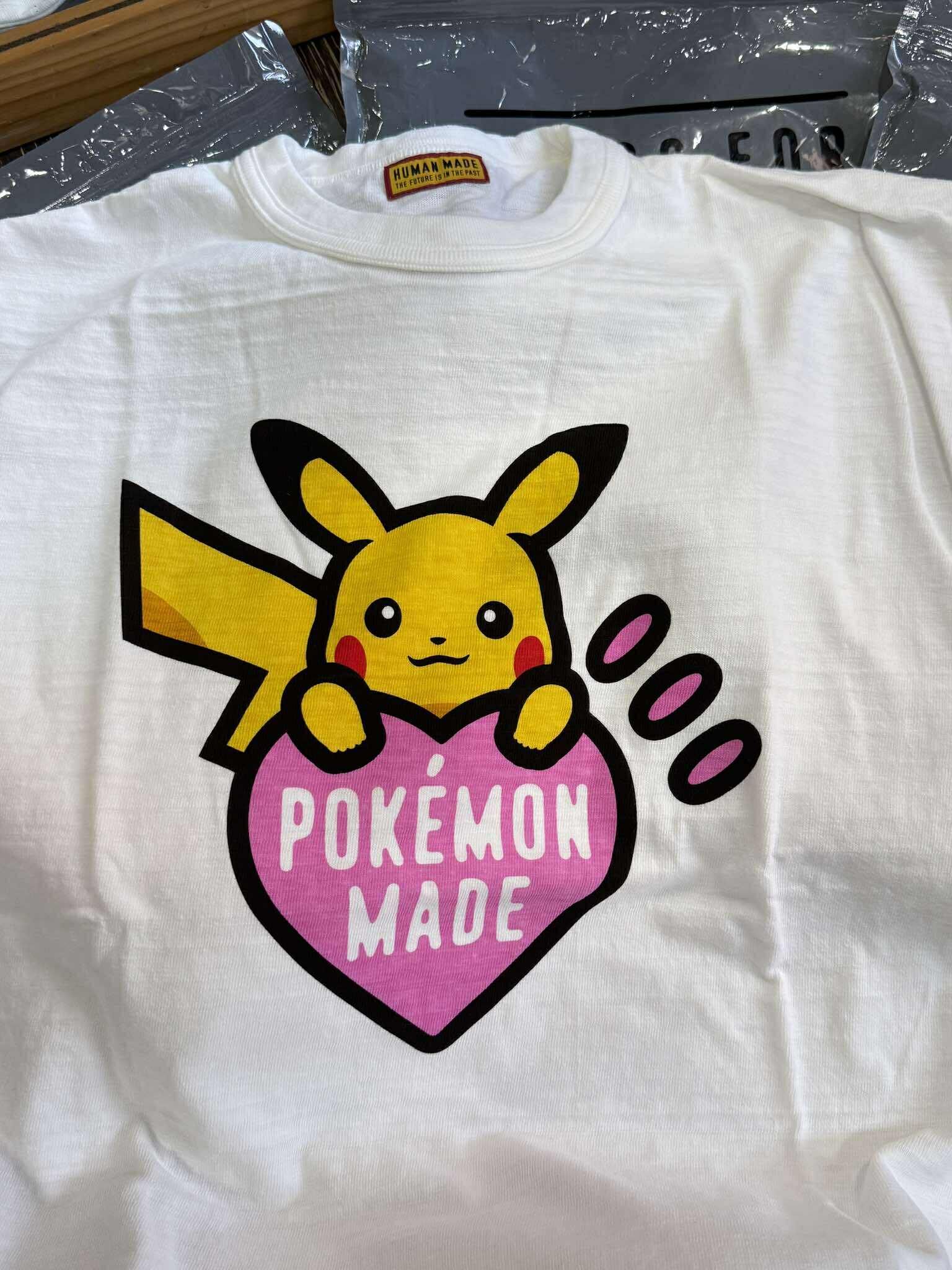 Human Made X 寶可夢 聯名 短Tee XX30TE004 / XX30TE005