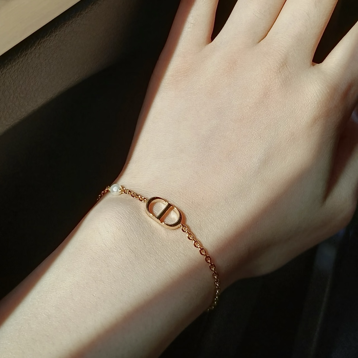 18k Dr”CD小珍珠經典高奢定製手鍊